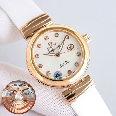 Omega Ladymatic Mechanical Cal.8520/8521 Movement 34*12MM Quality Fake Watches